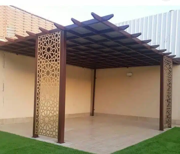 تركيب برجولات خشبيه