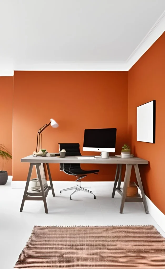 اللون البرتقالي الناعم (Soft Terracotta)